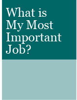 What is my most important job? Link