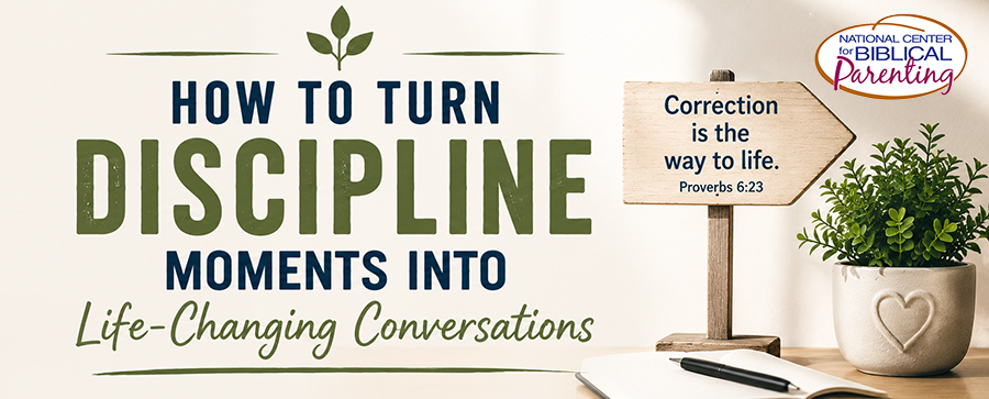 How to Turn Discipline Moments into Life-Changing Conversations